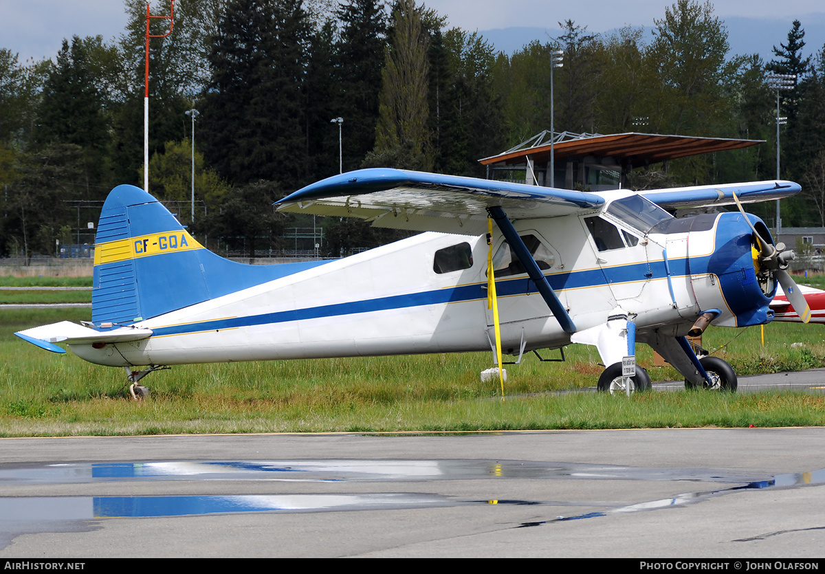 Aircraft Photo of CF-GQA | De Havilland Canada DHC-2 Beaver Mk1 | AirHistory.net #177910