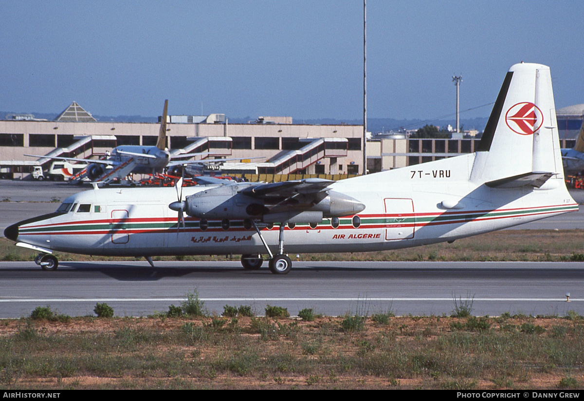 Aircraft Photo of 7T-VRU | Fokker F27-400M Troopship | Air Algérie | AirHistory.net #177926