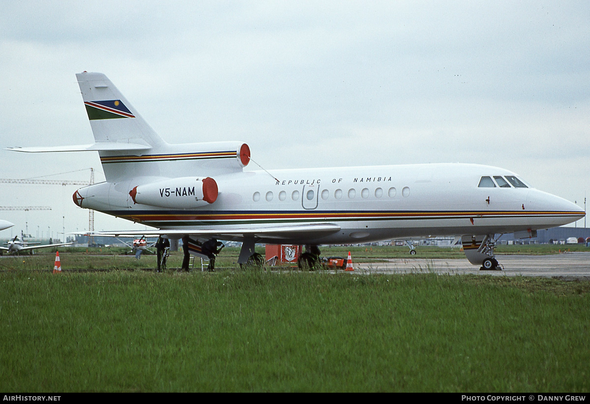 Aircraft Photo of V5-NAM | Dassault Falcon 900B | Republic of Namibia | AirHistory.net #177937