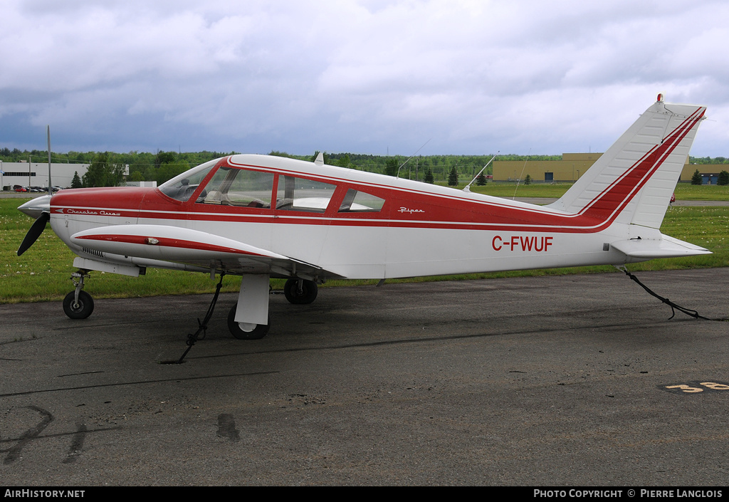 Aircraft Photo of C-FWUF | Piper PA-28R-180 Cherokee Arrow | AirHistory.net #177949