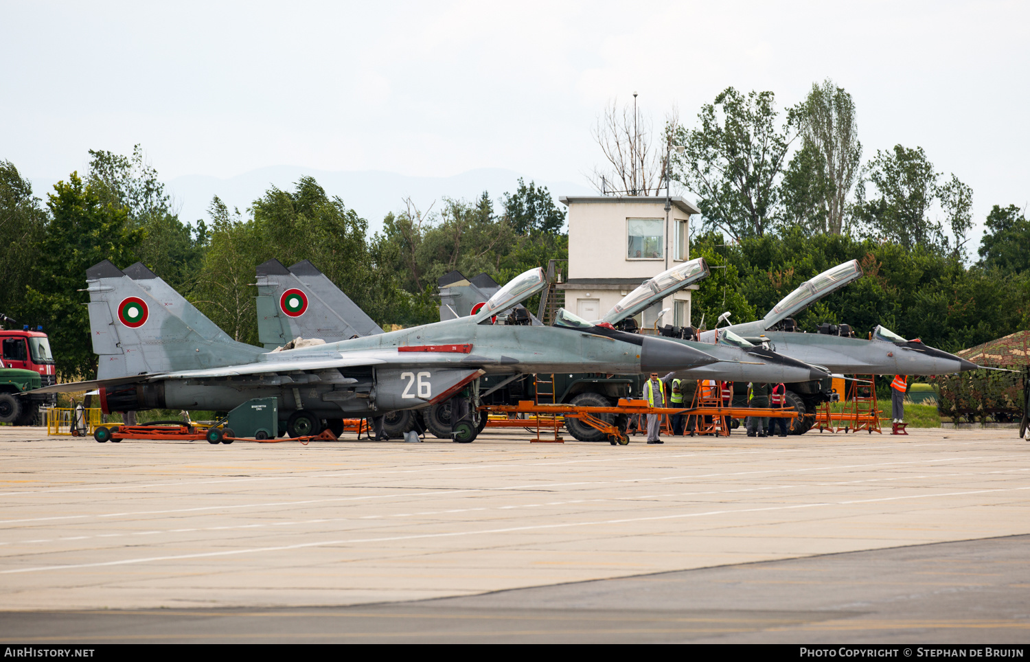Aircraft Photo of 26 | Mikoyan-Gurevich MiG-29A (9-12A) | Bulgaria - Air Force | AirHistory.net #177983
