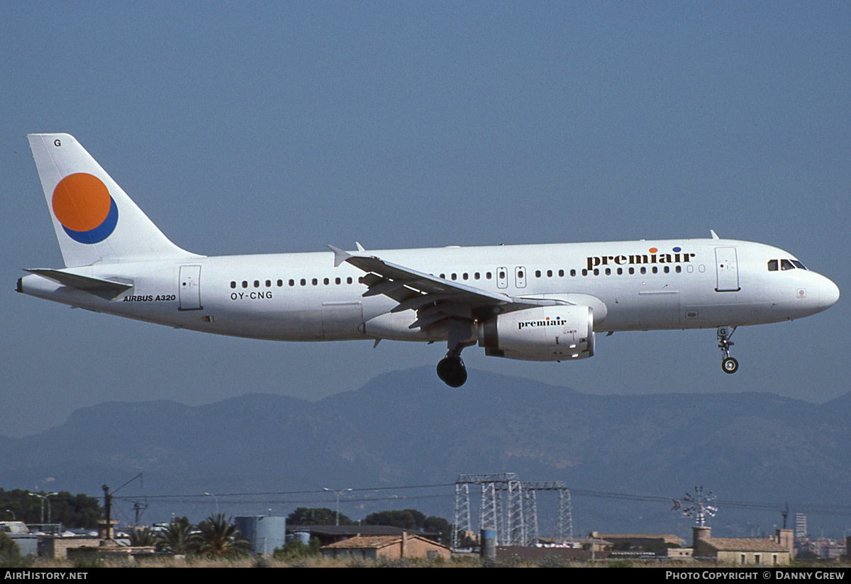 Aircraft Photo of OY-CNG | Airbus A320-231 | Premiair | AirHistory.net #177984