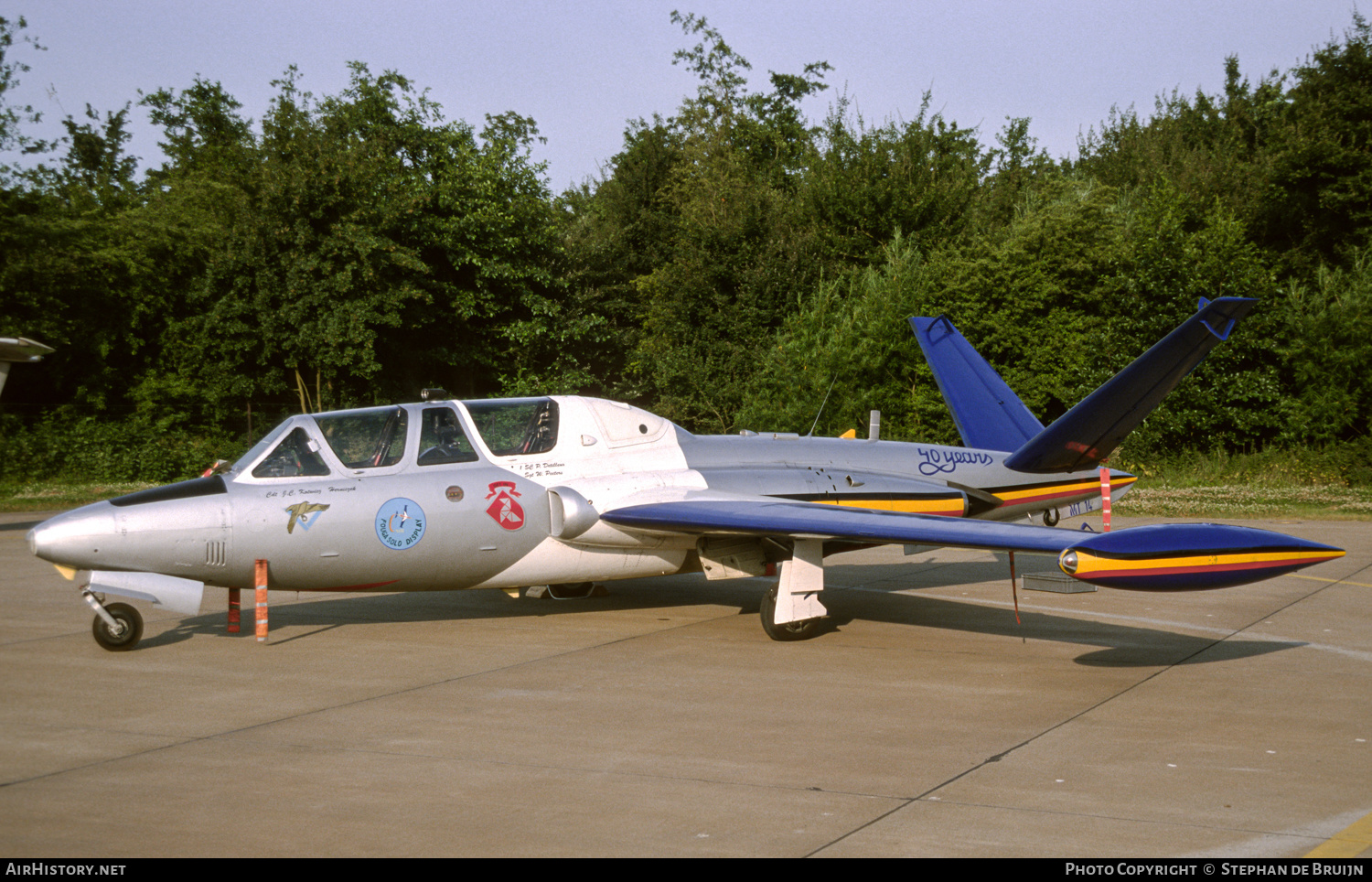 Aircraft Photo of MT14 | Fouga CM-170R Magister | Belgium - Air Force | AirHistory.net #177998