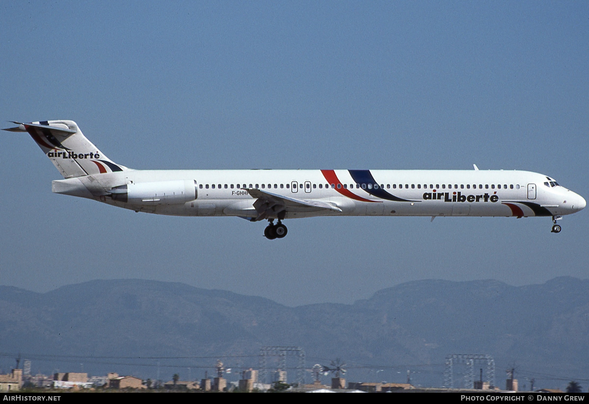 Aircraft Photo of F-GHHP | McDonnell Douglas MD-83 (DC-9-83) | Air Liberté | AirHistory.net #177999