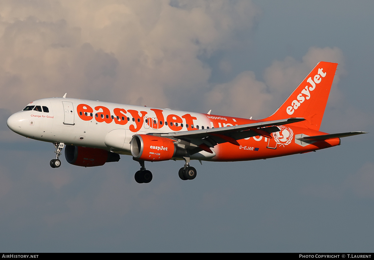 Aircraft Photo of G-EJAR | Airbus A319-111 | EasyJet | AirHistory.net #178000