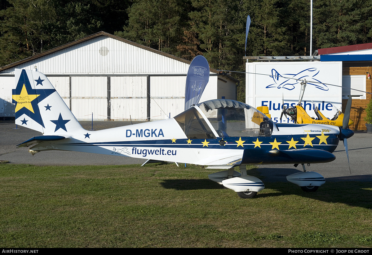 Aircraft Photo of D-MGKA | Evektor-Aerotechnik EV-97 Eurostar | Flugwelt | AirHistory.net #178022