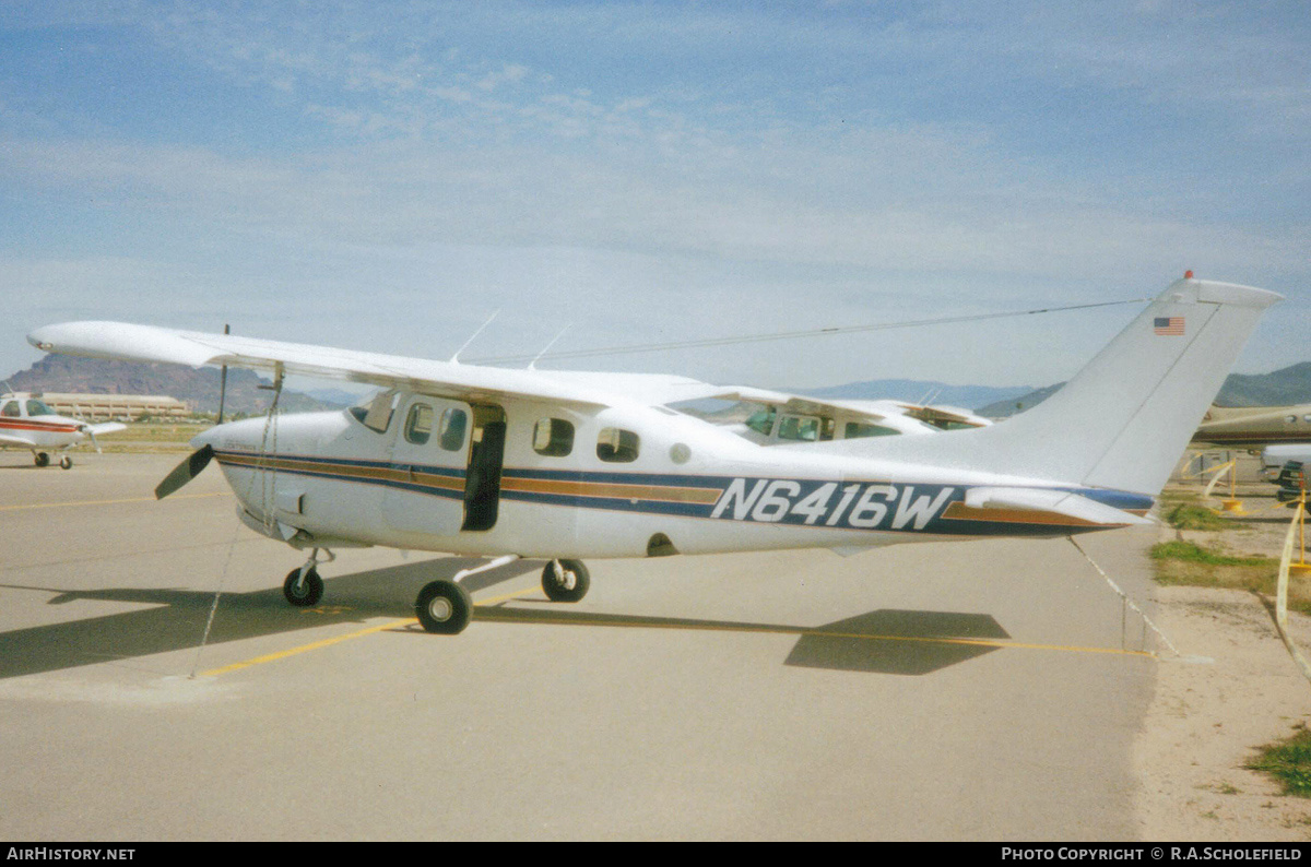 Aircraft Photo of N6416W | Cessna P210N Pressurized Centurion | AirHistory.net #178031