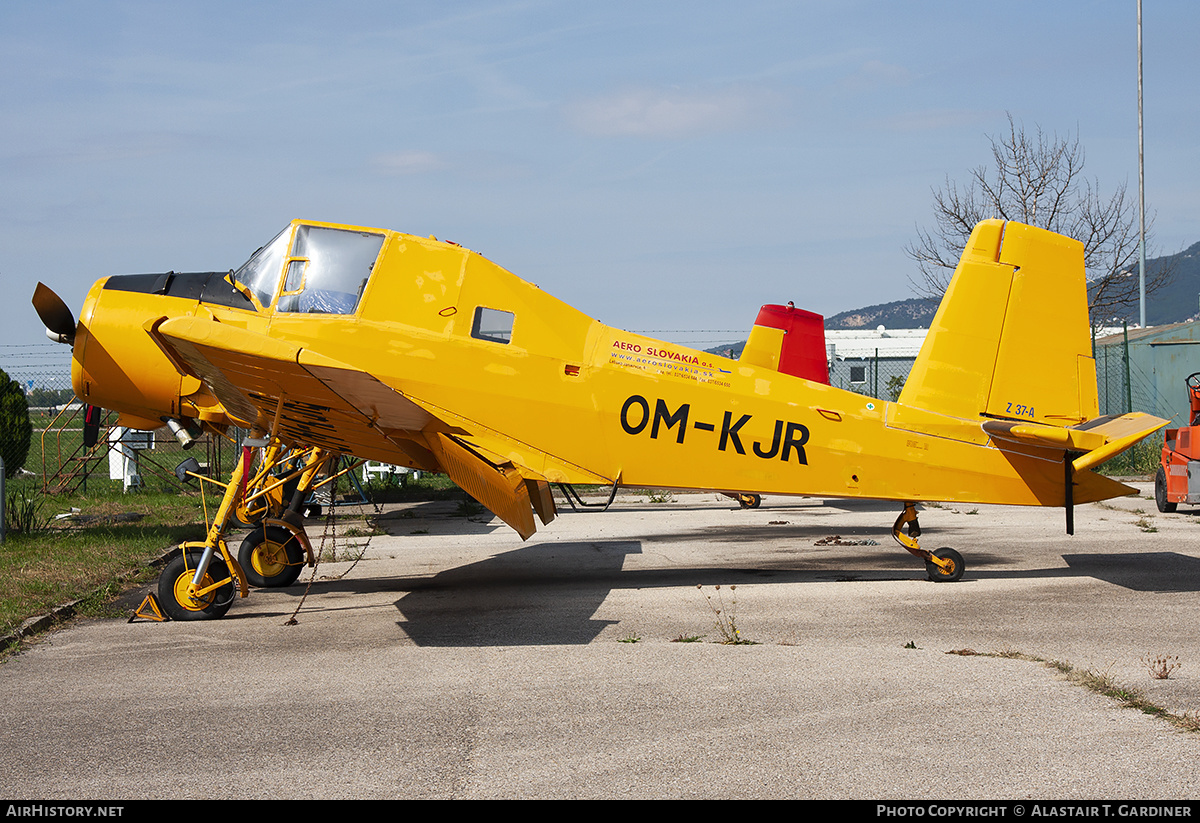 Aircraft Photo of OM-KJR | Let Z-37A Cmelak | Aero Slovakia | AirHistory.net #178040