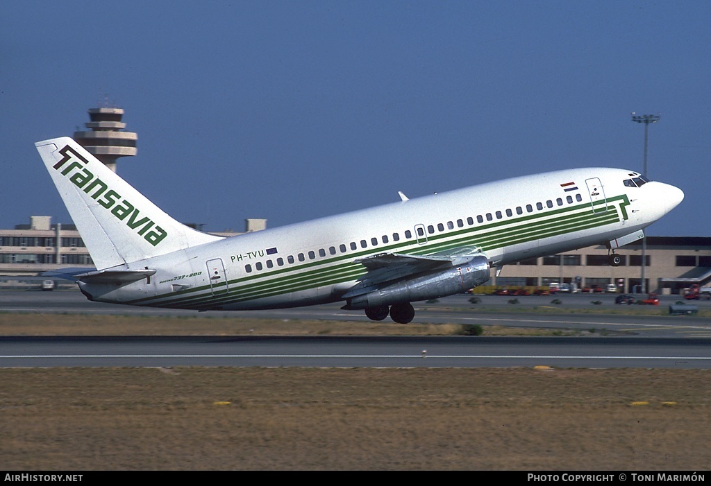 Aircraft Photo of PH-TVU | Boeing 737-2K2/Adv | Transavia | AirHistory.net #178056