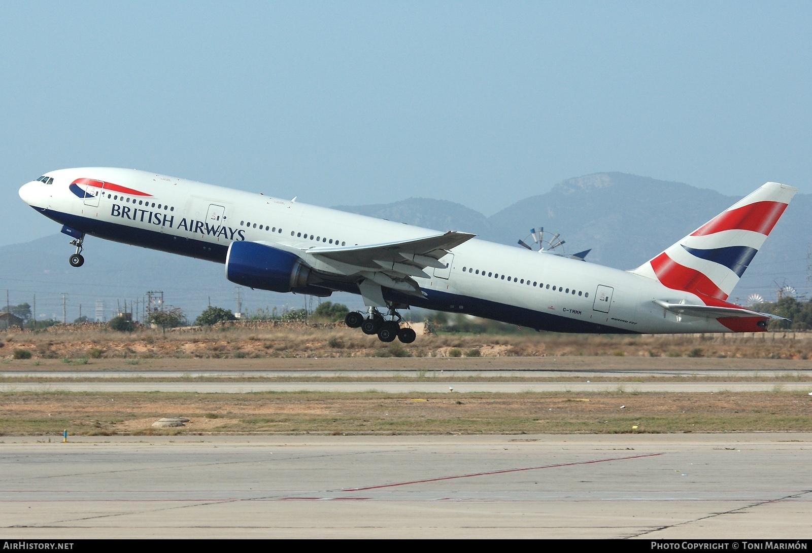 Aircraft Photo of G-YMMM | Boeing 777-236/ER | British Airways | AirHistory.net #178062