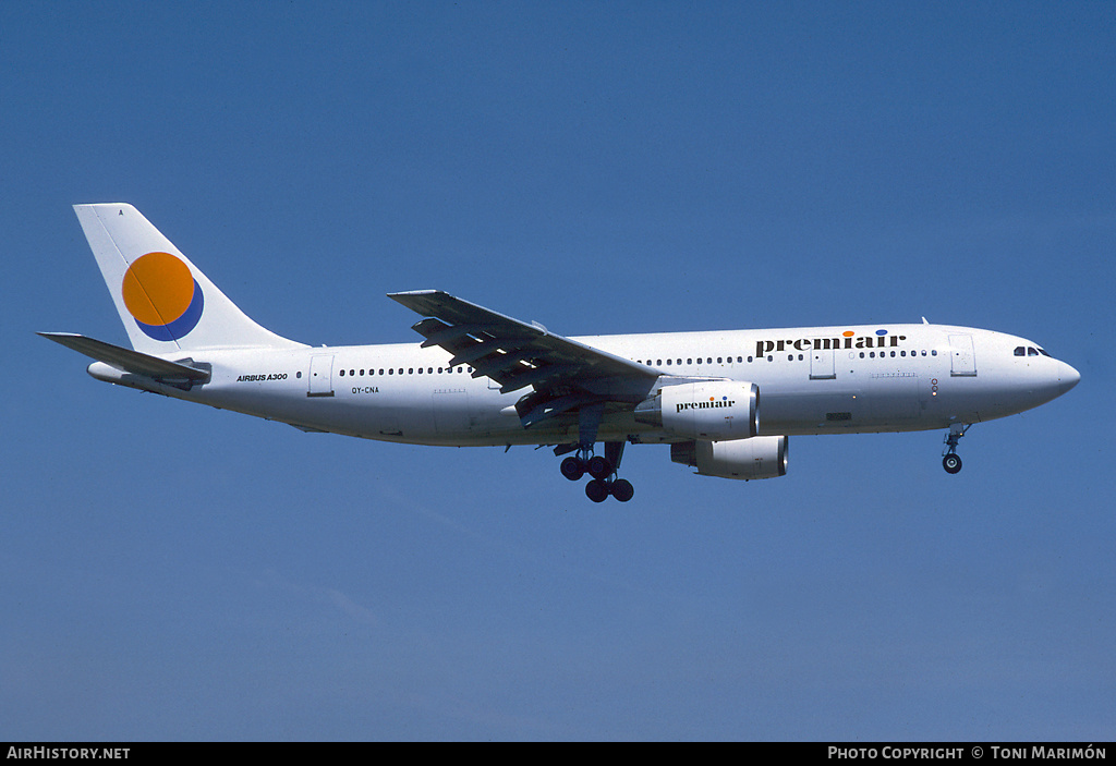 Aircraft Photo of OY-CNA | Airbus A300B4-120 | Premiair | AirHistory.net #178068