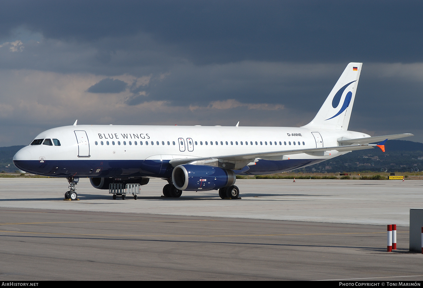 Aircraft Photo of D-ANNE | Airbus A320-232 | Blue Wings | AirHistory.net #178072