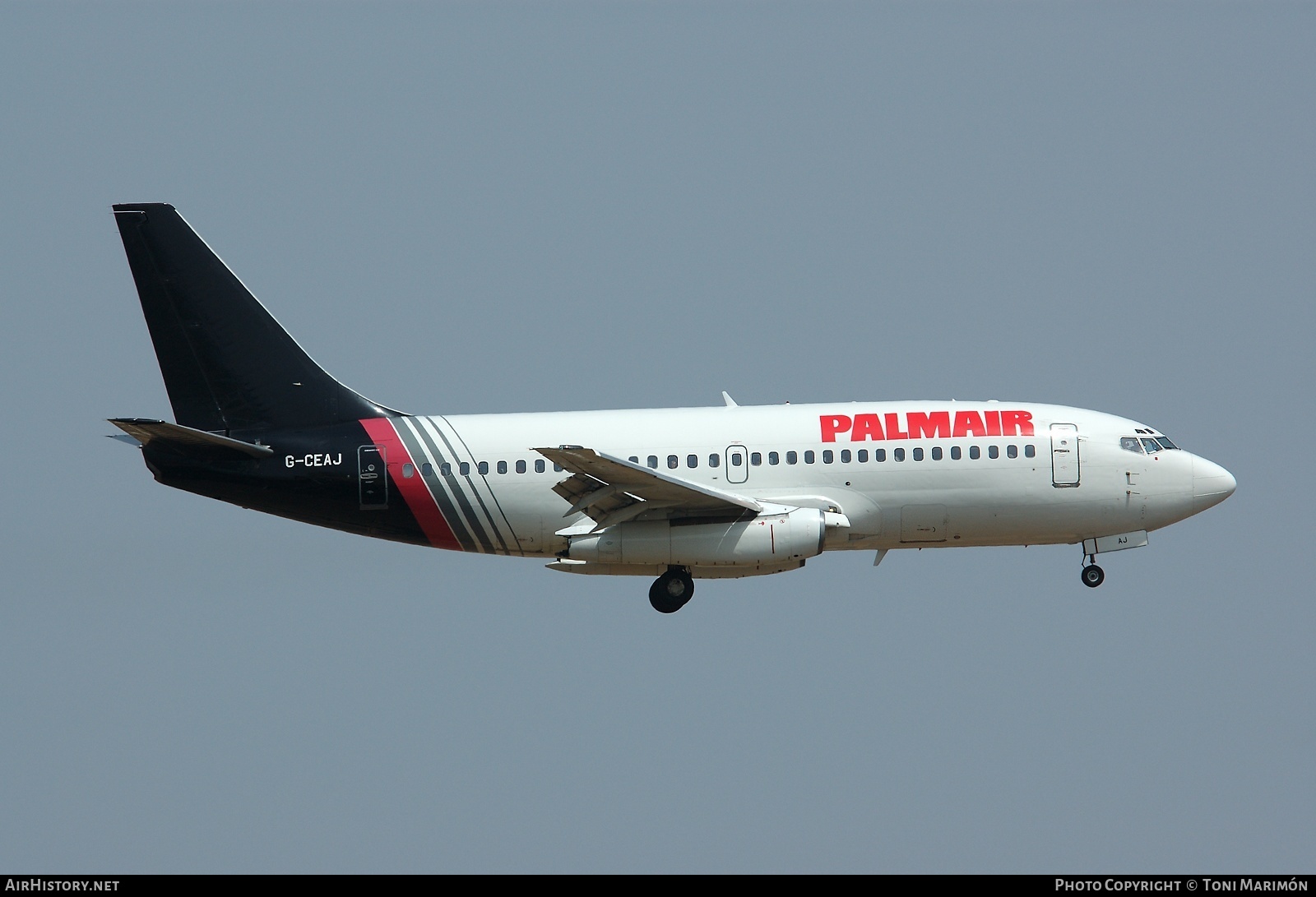 Aircraft Photo of G-CEAJ | Boeing 737-229/Adv | Palmair | AirHistory.net #178073