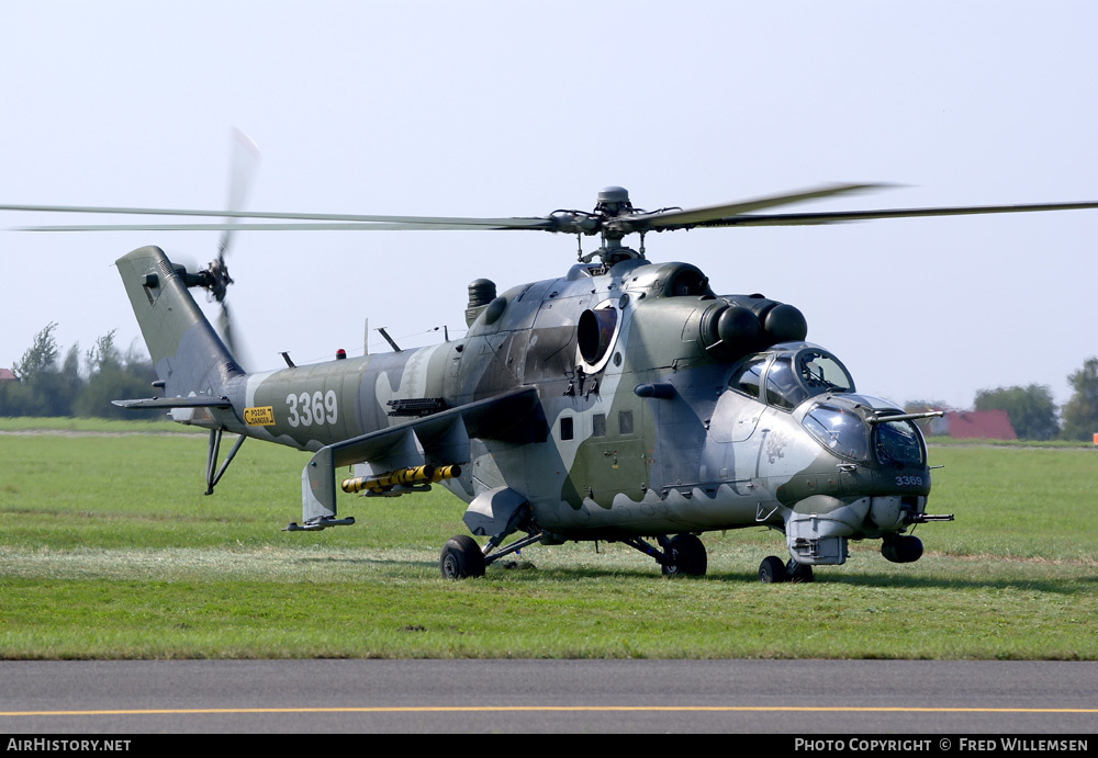 Aircraft Photo of 3369 | Mil Mi-35 | Czech Republic - Air Force | AirHistory.net #178083