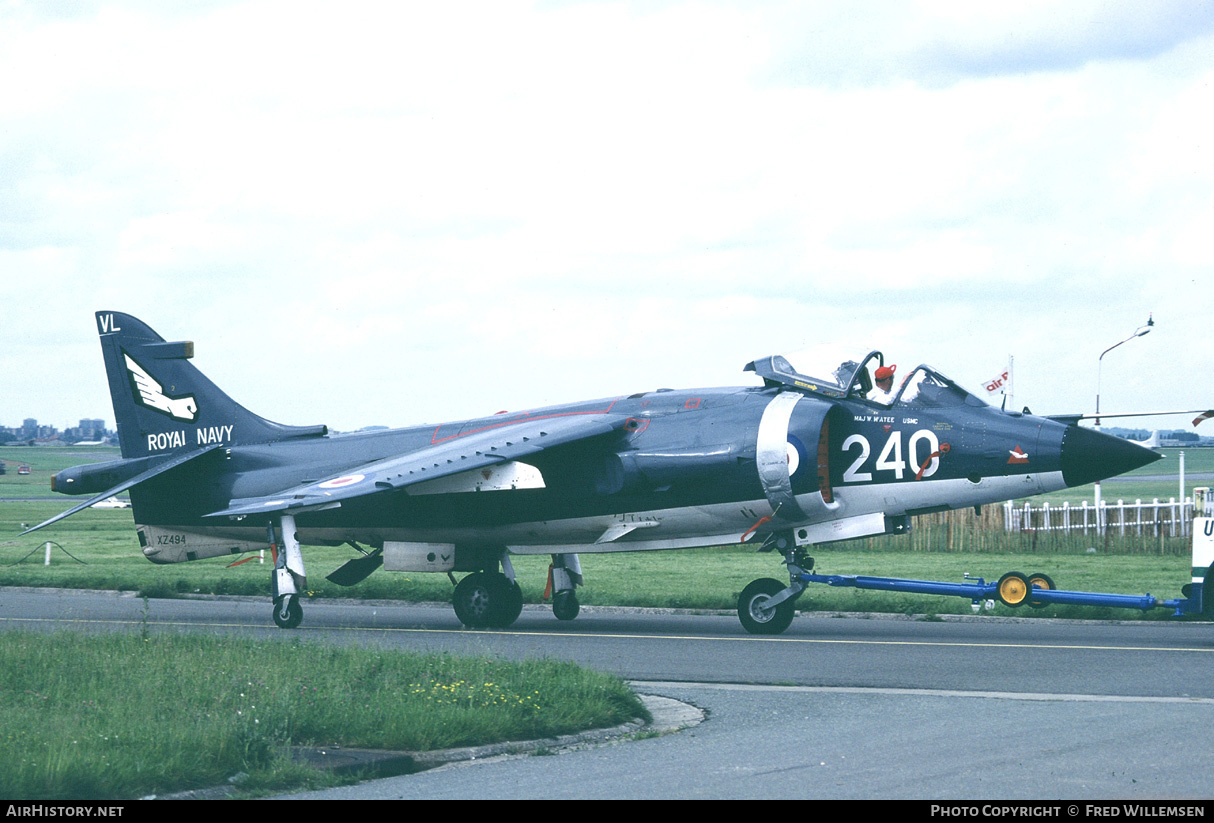 Aircraft Photo of XZ494 | British Aerospace Sea Harrier FRS1 | UK - Navy | AirHistory.net #178088