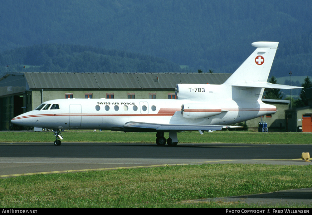 Aircraft Photo of T-783 | Dassault Falcon 50 | Switzerland - Air Force | AirHistory.net #178096