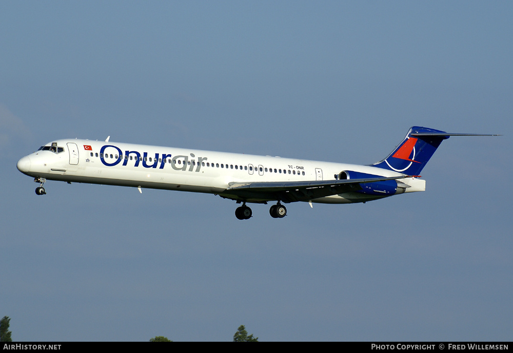 Aircraft Photo of TC-ONR | McDonnell Douglas MD-88 | Onur Air | AirHistory.net #178112