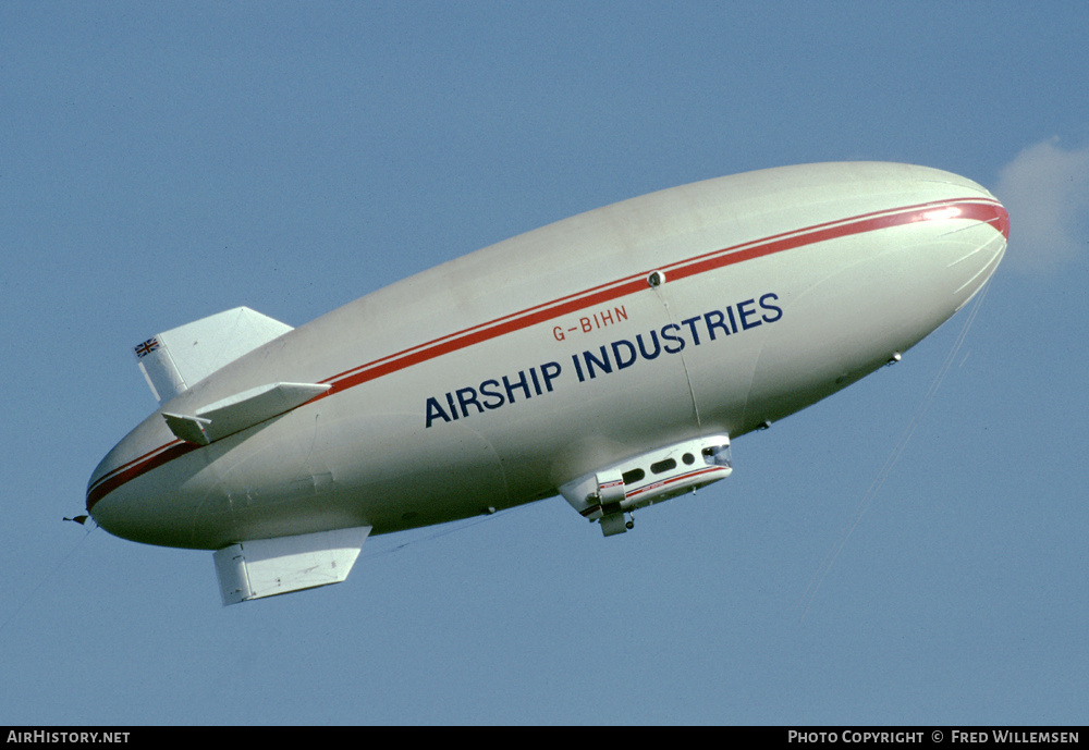 Aircraft Photo of G-BIHN | Airship Industries Skyship 500 | Airship Industries | AirHistory.net #178122