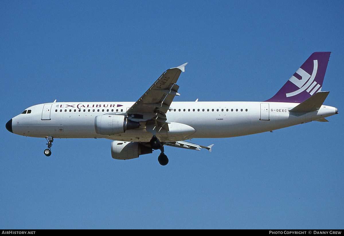 Aircraft Photo of G-OEXC | Airbus A320-212 | Excalibur | AirHistory.net #178136