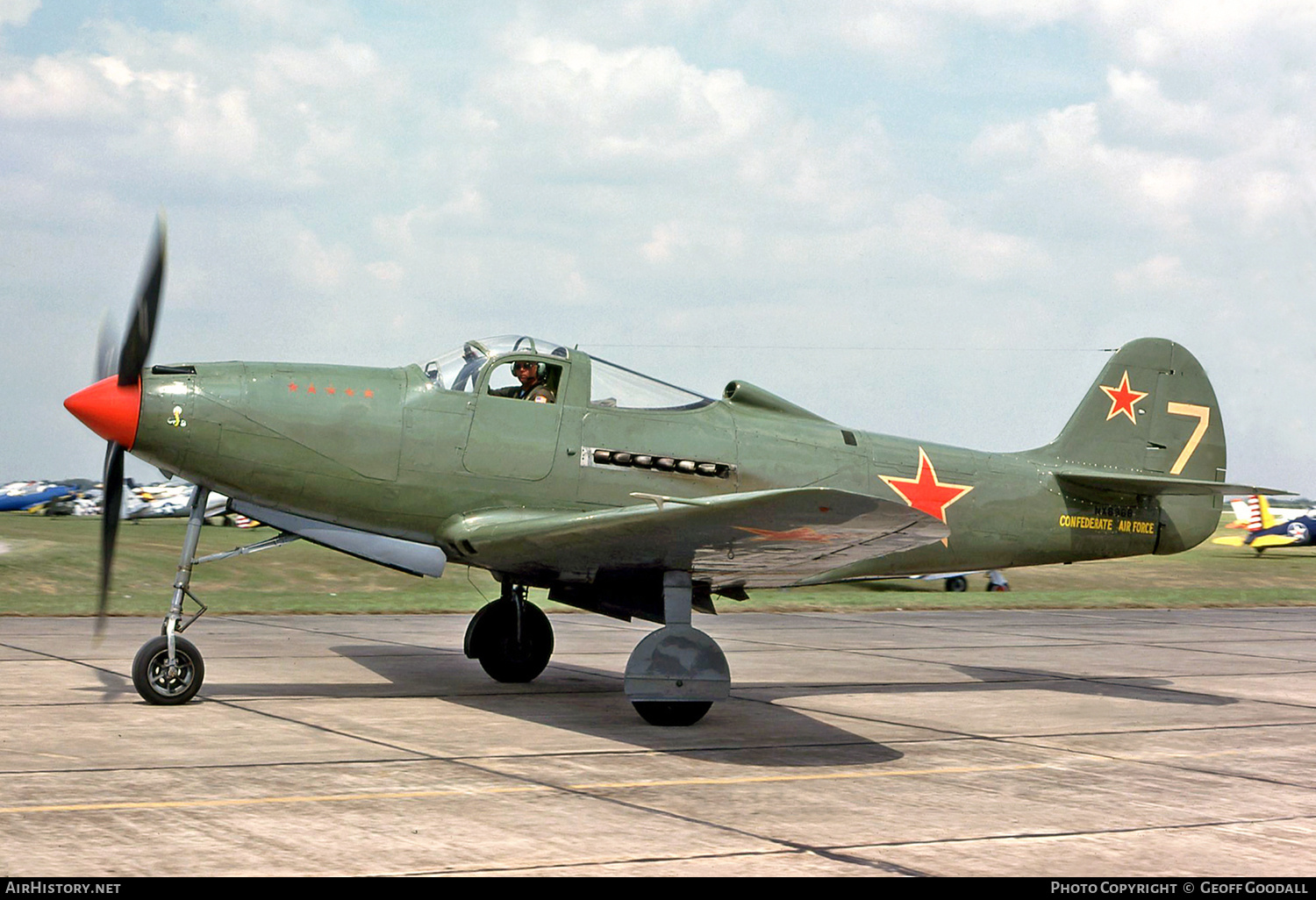 Aircraft Photo of N6968 | Bell P-39Q Airacobra | Confederate Air Force | Soviet Union - Air Force | AirHistory.net #178138