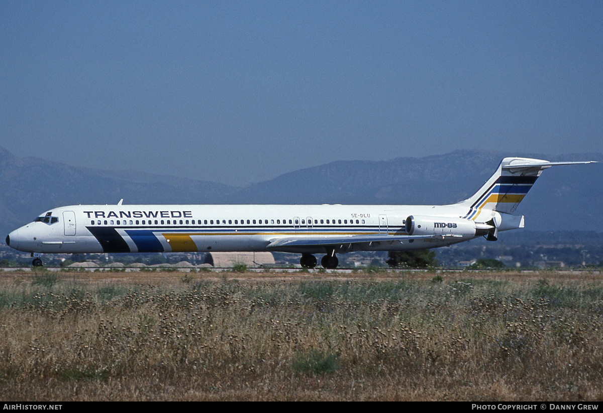 Aircraft Photo of SE-DLU | McDonnell Douglas MD-83 (DC-9-83) | Transwede Airways | AirHistory.net #178151