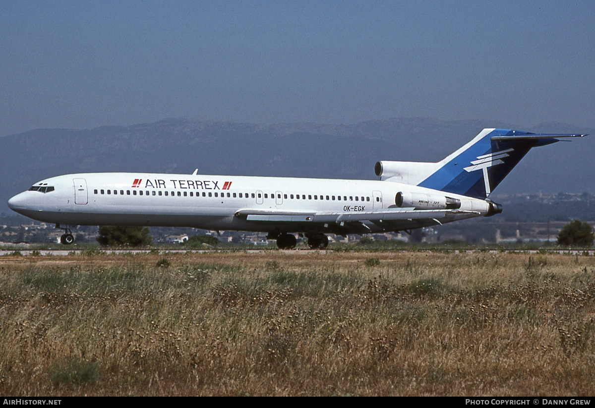 Aircraft Photo of OK-EGK | Boeing 727-2D3/Adv | Air Terrex | AirHistory.net #178156