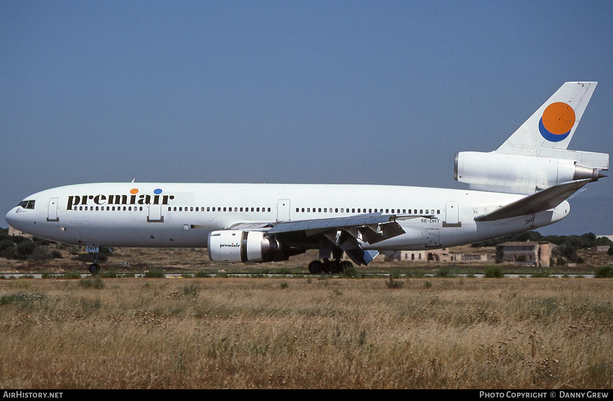 Aircraft Photo of SE-DHT | McDonnell Douglas DC-10-10 | Premiair | AirHistory.net #178159