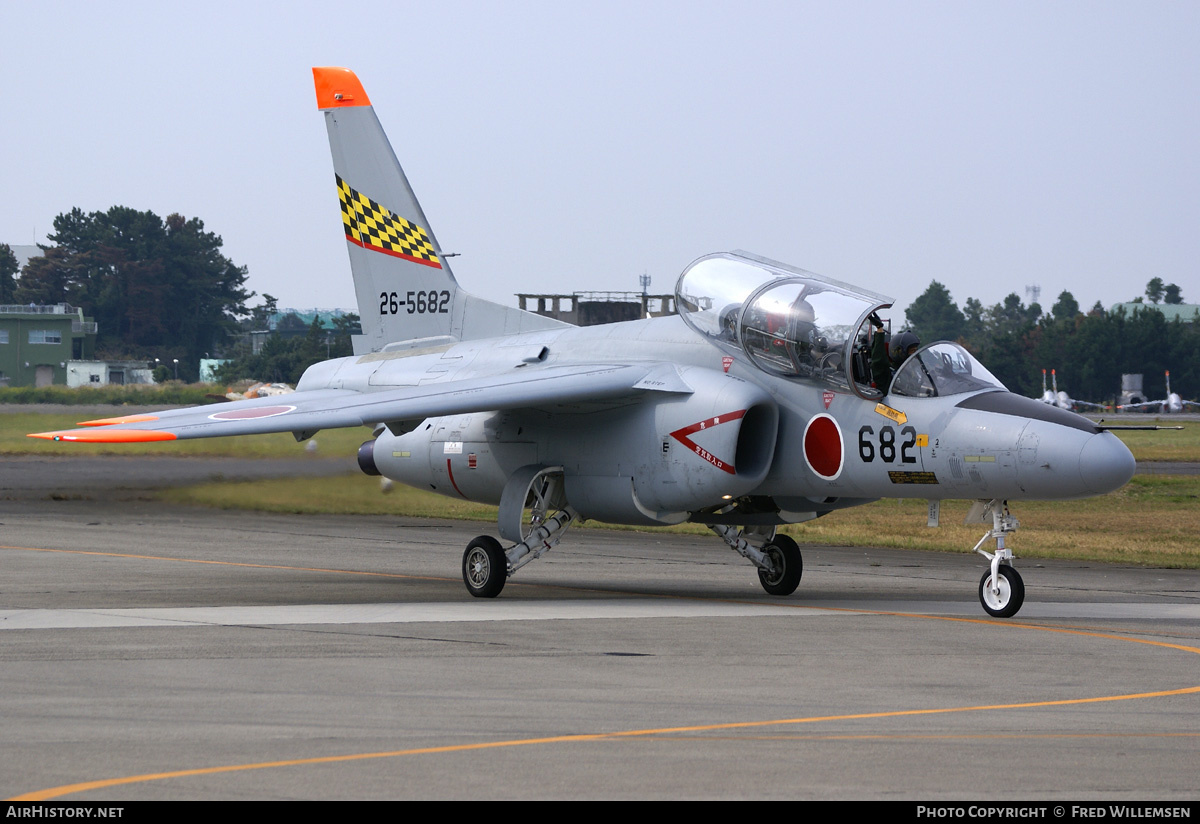Aircraft Photo of 26-5682 | Kawasaki T-4 | Japan - Air Force | AirHistory.net #178180