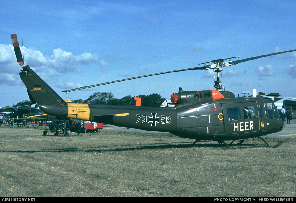 Aircraft Photo of 7358 | Bell UH-1D Iroquois | Germany - Army | AirHistory.net #178190