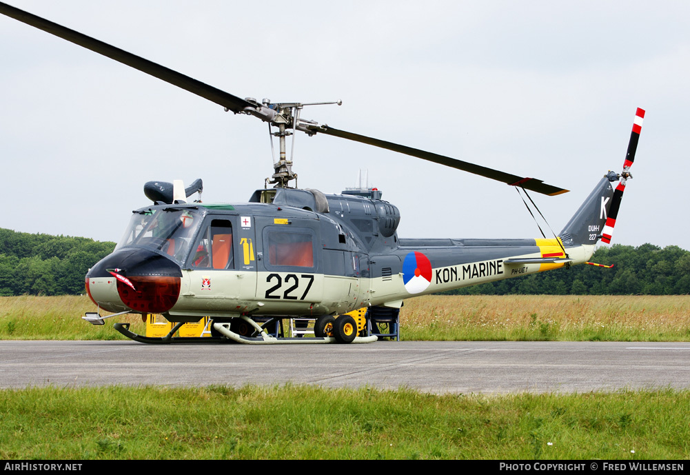 Aircraft Photo of PH-UEY | Agusta H-1 (AB-204B) | Netherlands - Navy | AirHistory.net #178198