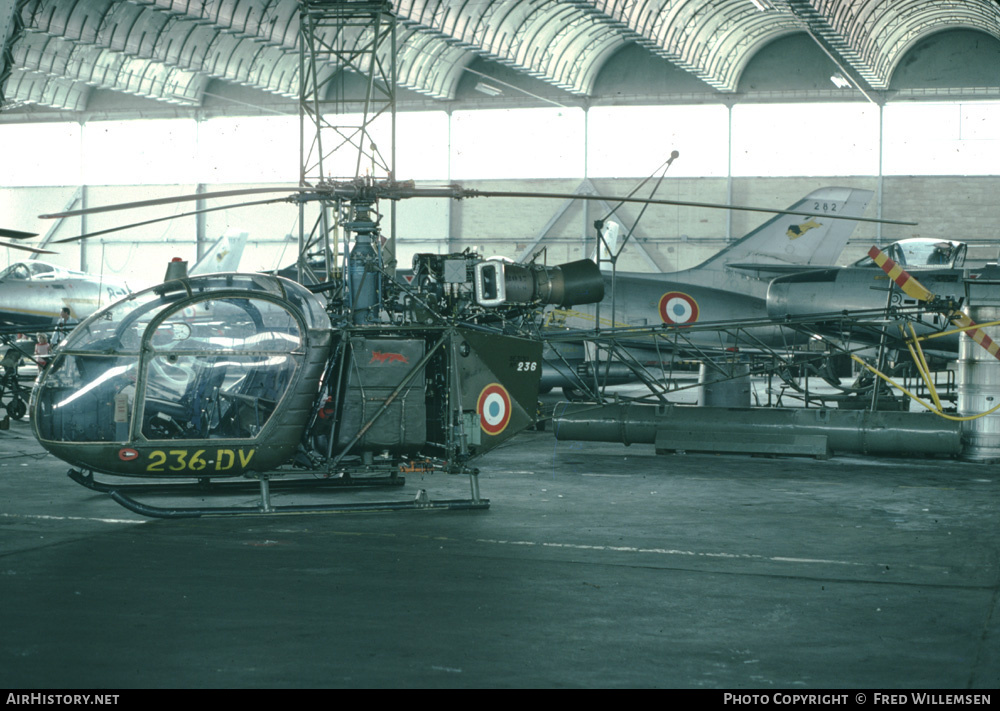 Aircraft Photo of 236 | Sud SE-3130 Alouette II | France - Air Force | AirHistory.net #178225