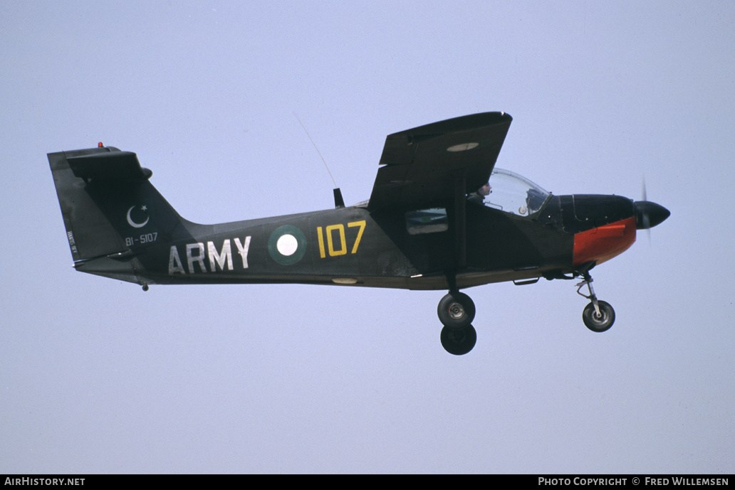 Aircraft Photo of 81-5107 | Pakistan MFI-17 Mushshak | Pakistan - Army | AirHistory.net #178229