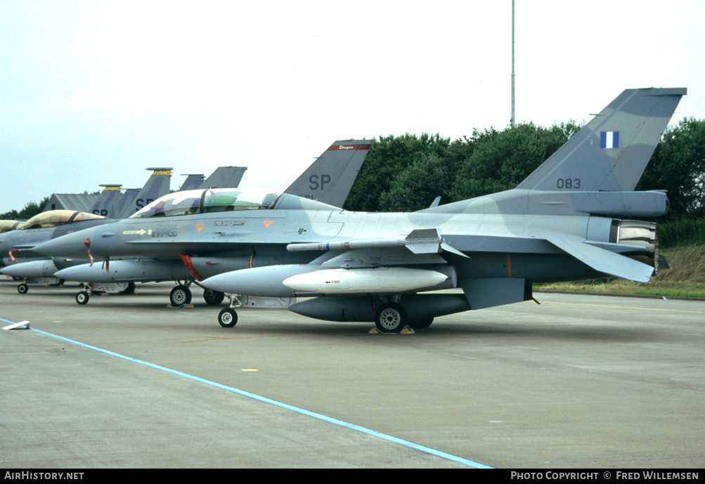 Aircraft Photo of 083 | Lockheed Martin F-16DJ Fighting Falcon | Greece - Air Force | AirHistory.net #178230