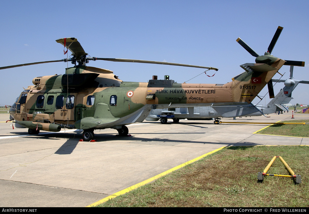 Aircraft Photo of 01-2517 | Eurocopter AS-532UL Cougar | Turkey - Air Force | AirHistory.net #178248