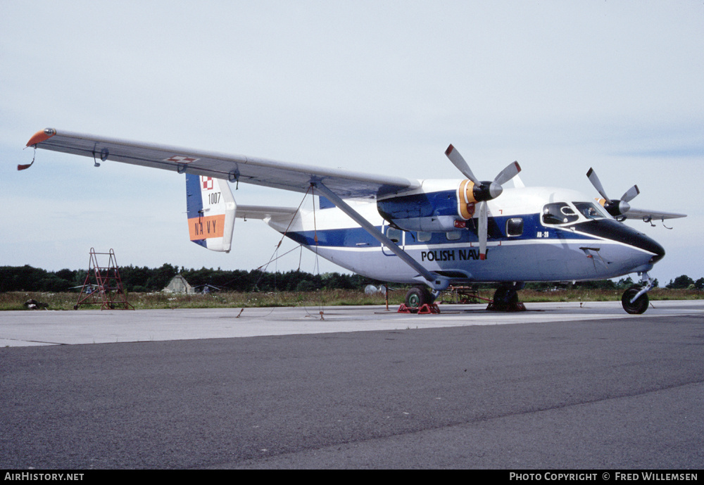 Aircraft Photo of 1007 | PZL-Mielec M-28 Bryza RM2 | Poland - Navy | AirHistory.net #178256