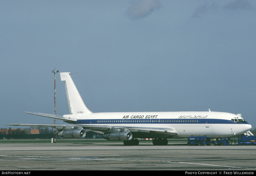 Aircraft Photo of SU-BBA | Boeing 707-338C | Air Cargo Egypt | AirHistory.net #178266