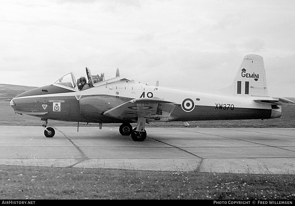 Aircraft Photo of XW370 | BAC 84 Jet Provost T5A | UK - Air Force | AirHistory.net #178269