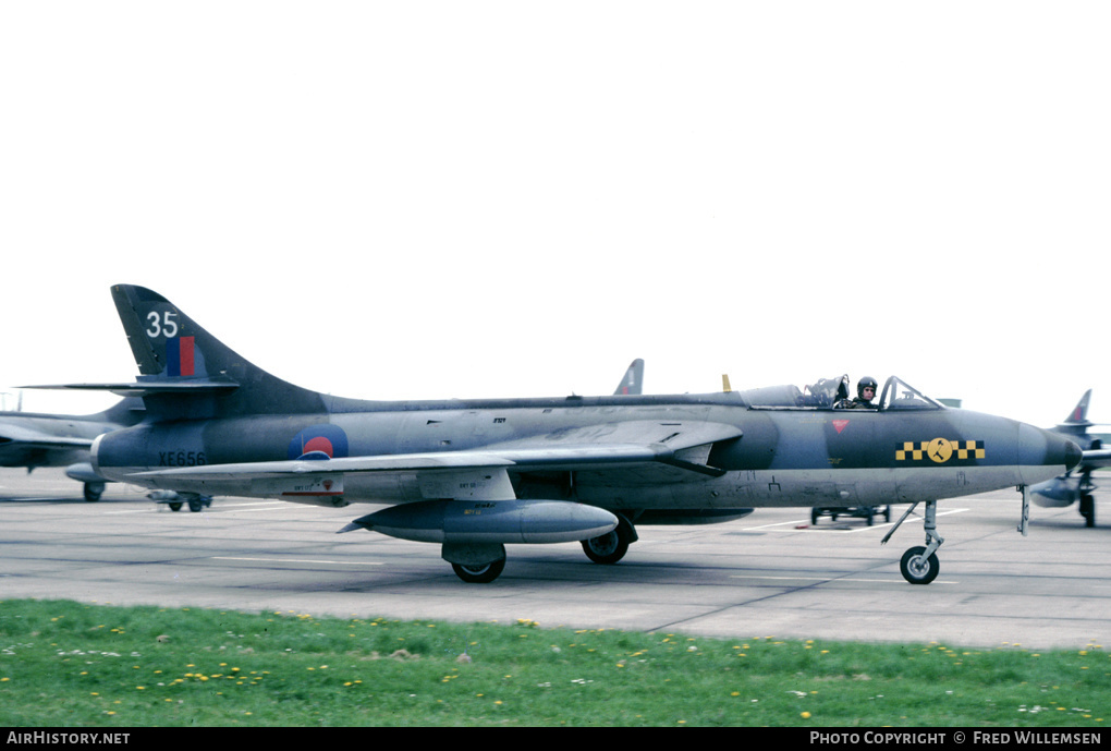 Aircraft Photo of XE656 | Hawker Hunter F6 | UK - Air Force | AirHistory.net #178295