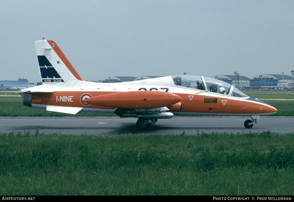 Aircraft Photo of MM589 | Aermacchi MB-339X | Italy - Air Force | AirHistory.net #178298