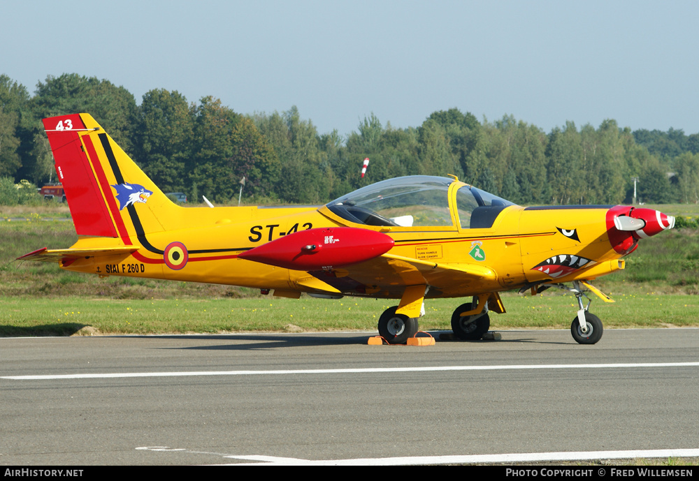 Aircraft Photo of ST-43 | SIAI-Marchetti SF-260D | Belgium - Air Force | AirHistory.net #178303