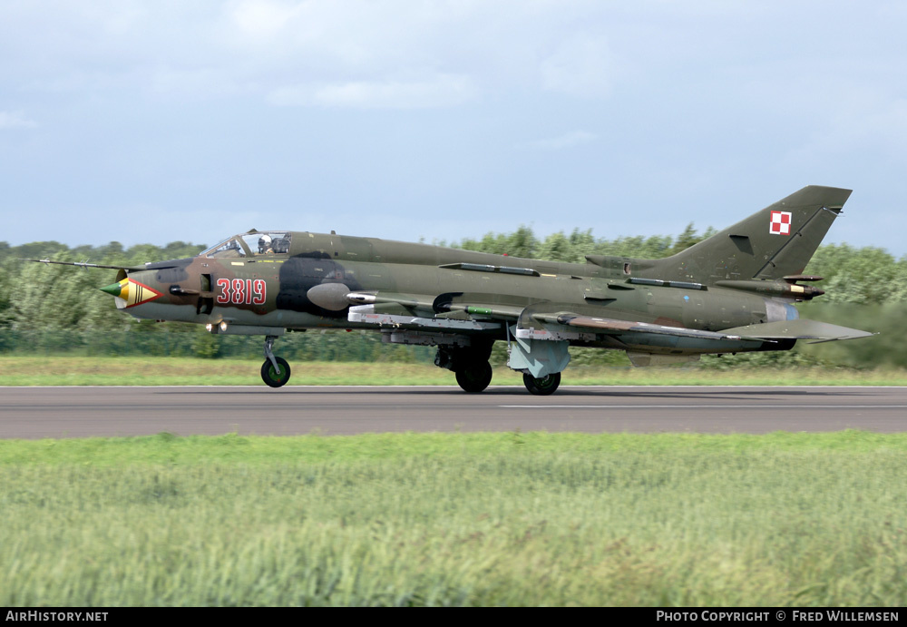 Aircraft Photo of 3819 | Sukhoi Su-22M4 | Poland - Air Force | AirHistory.net #178304