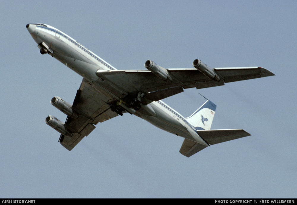 Aircraft Photo of EP-IRK | Boeing 707-321C | Iran Air | AirHistory.net #178307