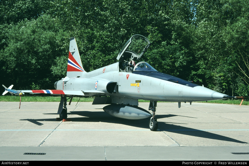 Aircraft Photo of 132 | Northrop F-5A Freedom Fighter | Norway - Air Force | AirHistory.net #178310