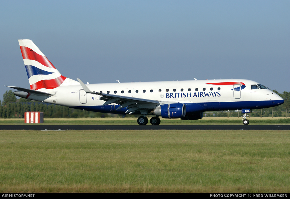 Aircraft Photo of G-LCYE | Embraer 170STD (ERJ-170-100STD) | British Airways | AirHistory.net #178312