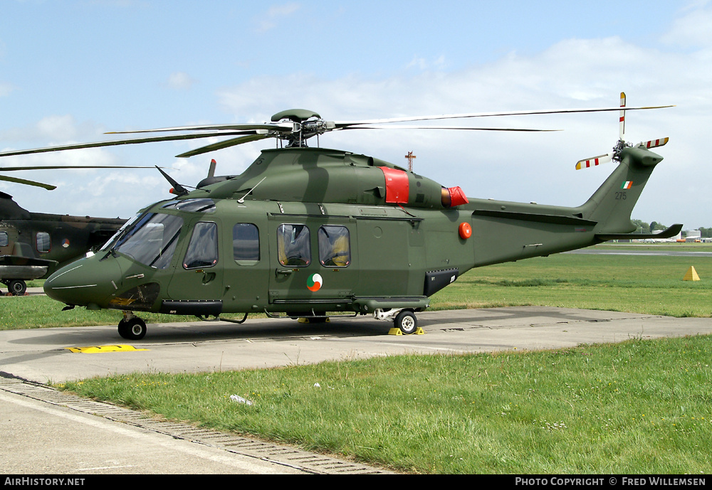 Aircraft Photo of 275 | AgustaWestland AW-139 | Ireland - Air Force | AirHistory.net #178314