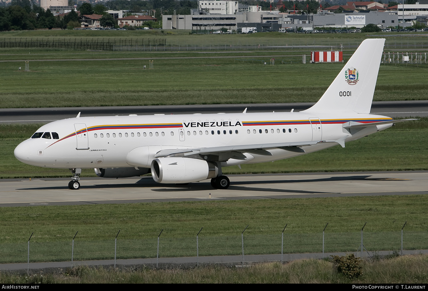 Aircraft Photo of 0001 | Airbus ACJ319 (A319-133/CJ) | Venezuela - Air Force | AirHistory.net #178321