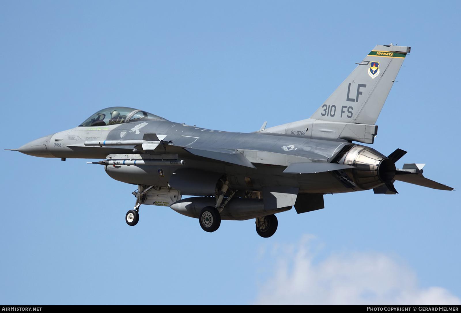 Aircraft Photo of 90-0768 | General Dynamics F-16CM Fighting Falcon | USA - Air Force | AirHistory.net #178333