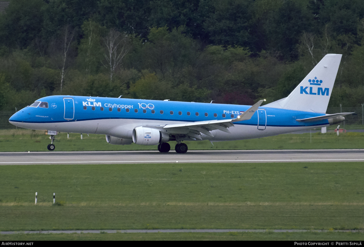 Aircraft Photo of PH-EXS | Embraer 175STD (ERJ-170-200STD) | KLM Cityhopper | AirHistory.net #178338
