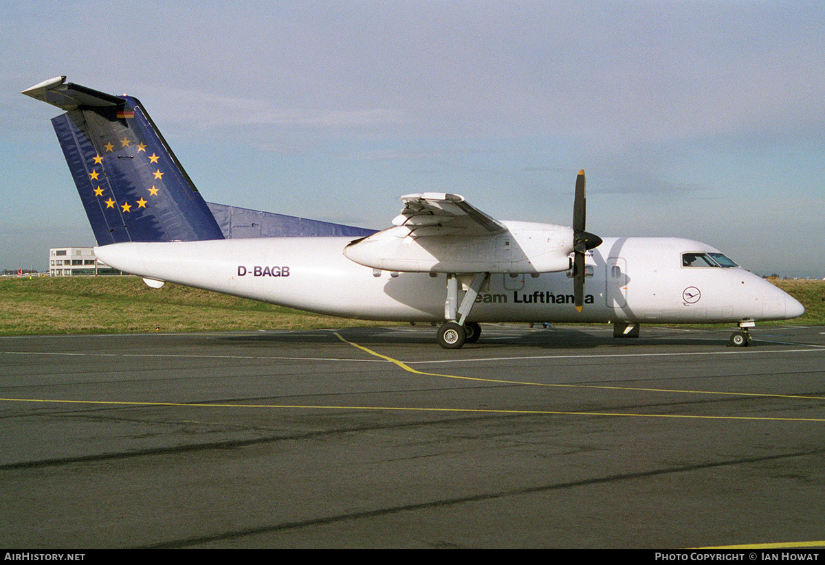 Aircraft Photo of D-BAGB | De Havilland Canada DHC-8-103 Dash 8 | Team Lufthansa | AirHistory.net #178343