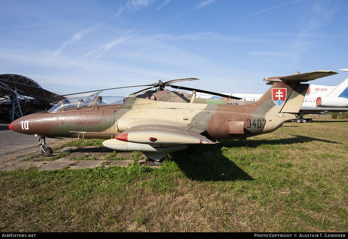 Aircraft Photo of 3407 | Aero L-29 Delfin | Slovakia - Air Force | AirHistory.net #178351